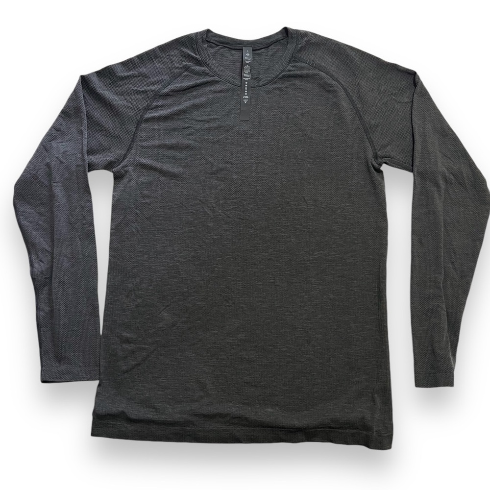 LULULEMON Metal Vent Tech Long Sleeve Shirt 2.0 Deep Coal Gray Size Small